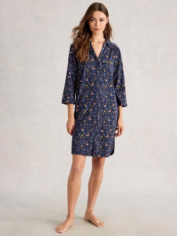 ANNIE JERSEY LONG SLEEVE NIGHTIE