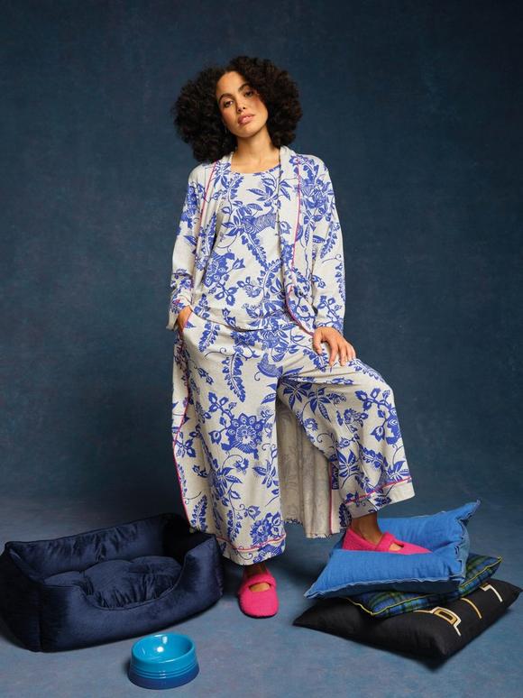 NINA DRESSING GOWN JERSEY