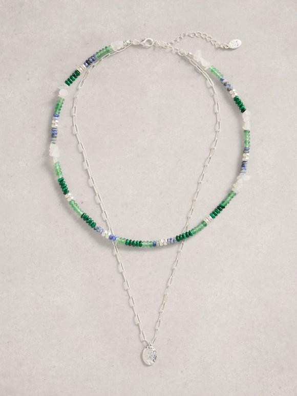 Sophie Layered Bead Necklace