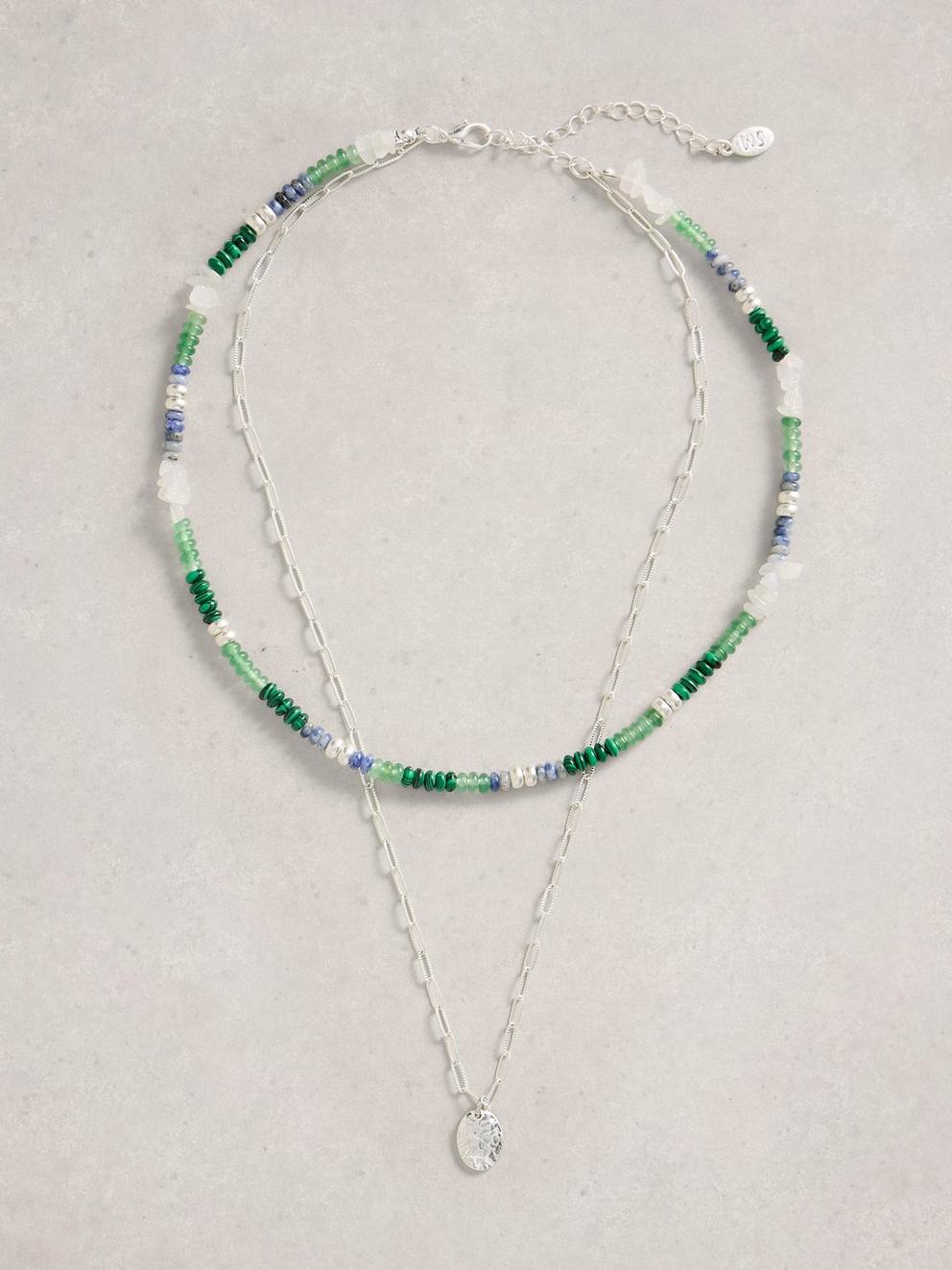 Sophie Layered Bead Necklace