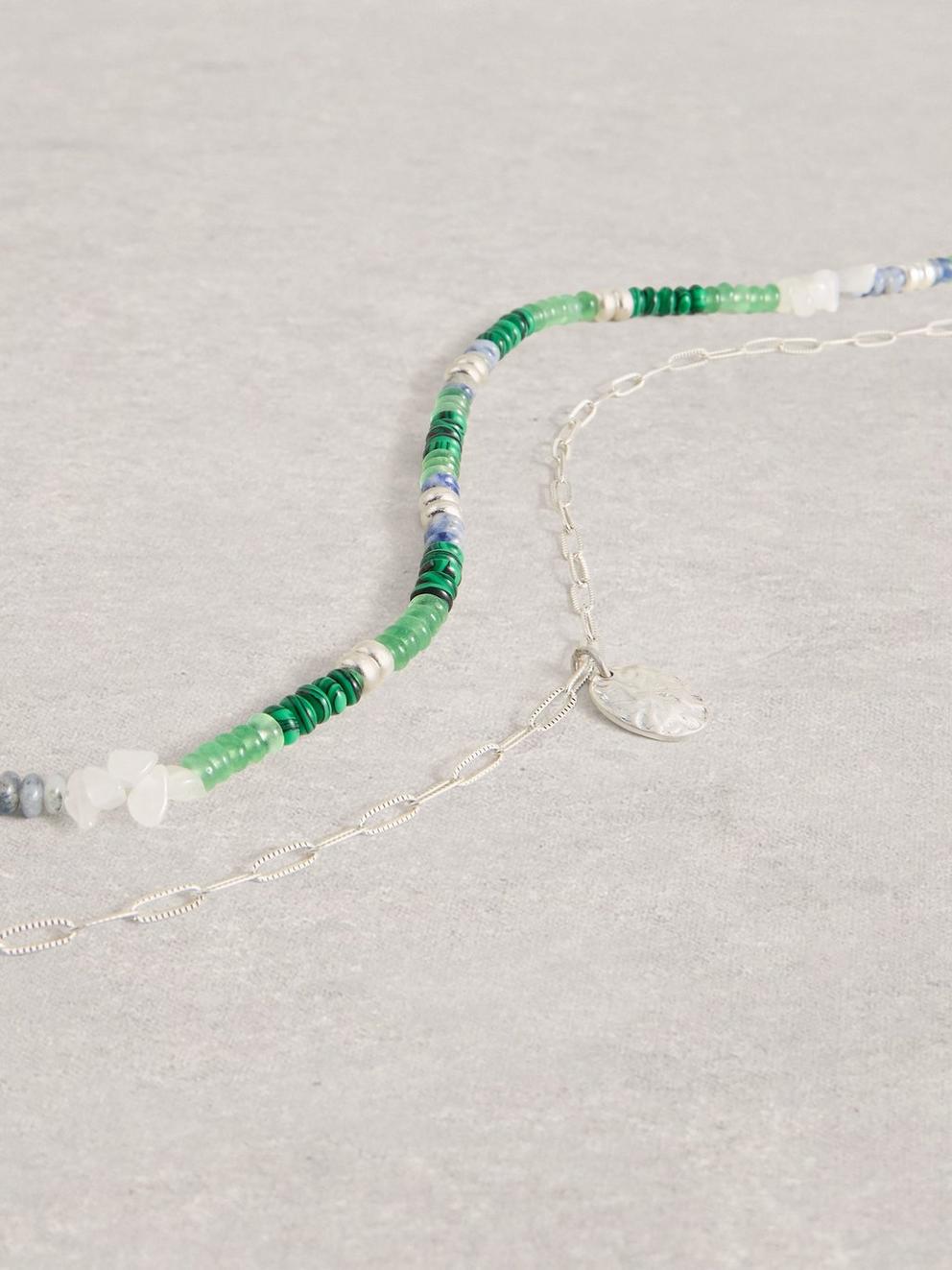 Sophie Layered Bead Necklace