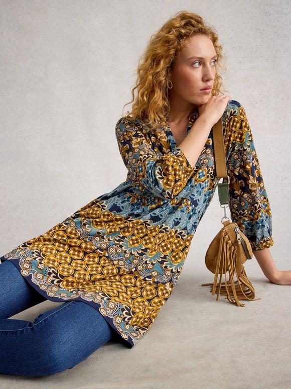 NOTCH NECK MARTA TUNIC