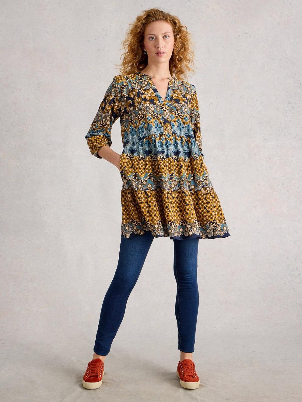 NOTCH NECK MARTA TUNIC