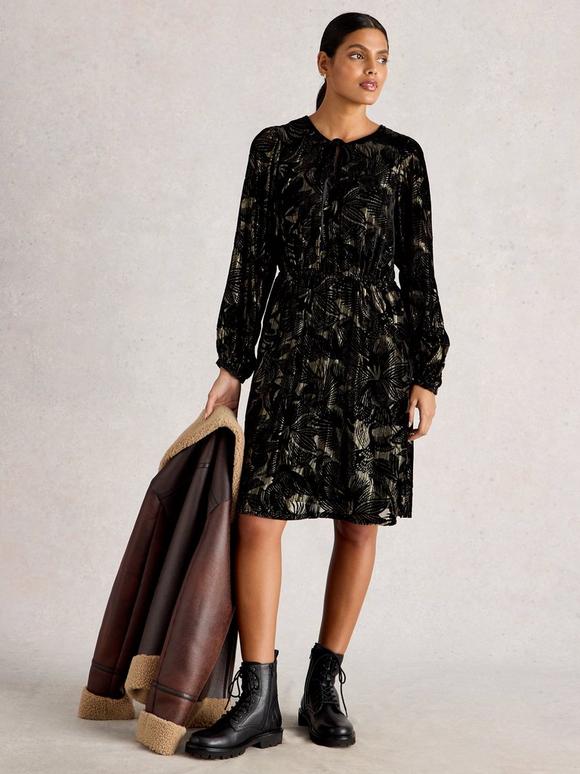 Faye Devore Velvet Dress