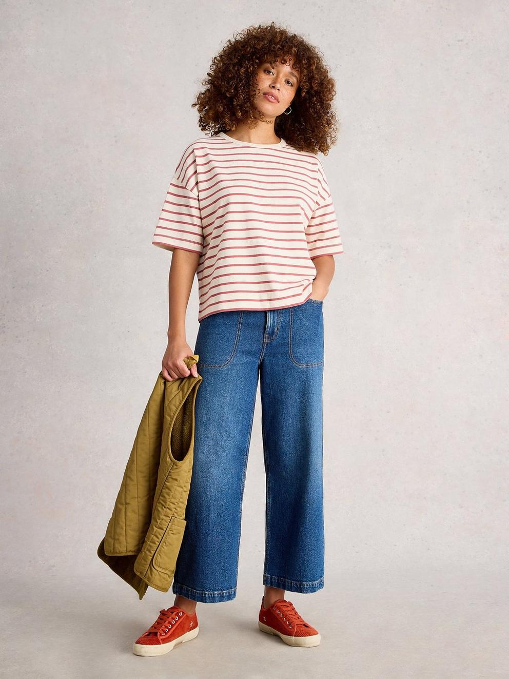 KATYA STRIPED TEE
