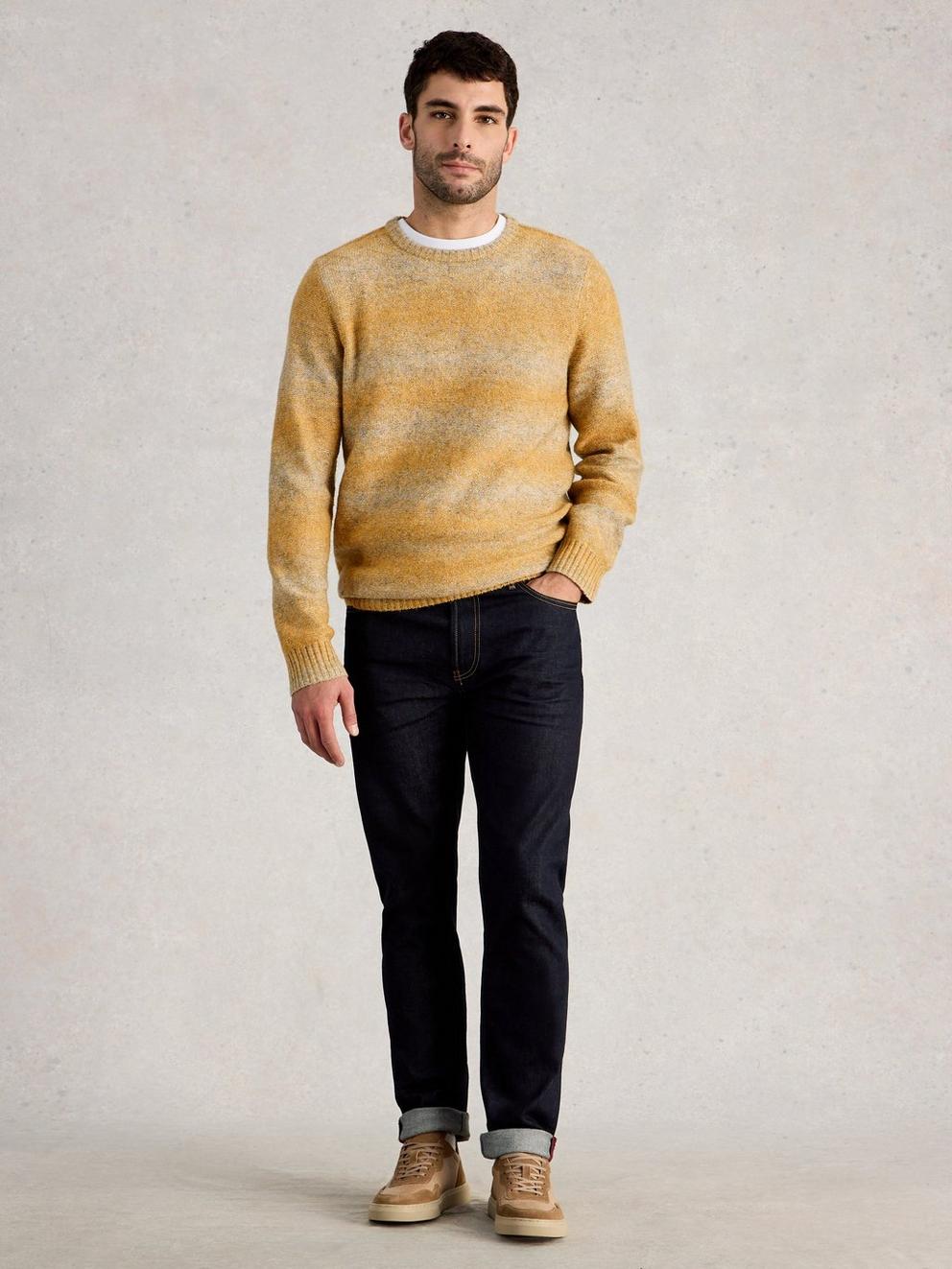 Oban Ombre Crew Neck