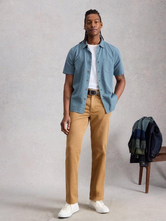 Tile Stitch SS Shirt