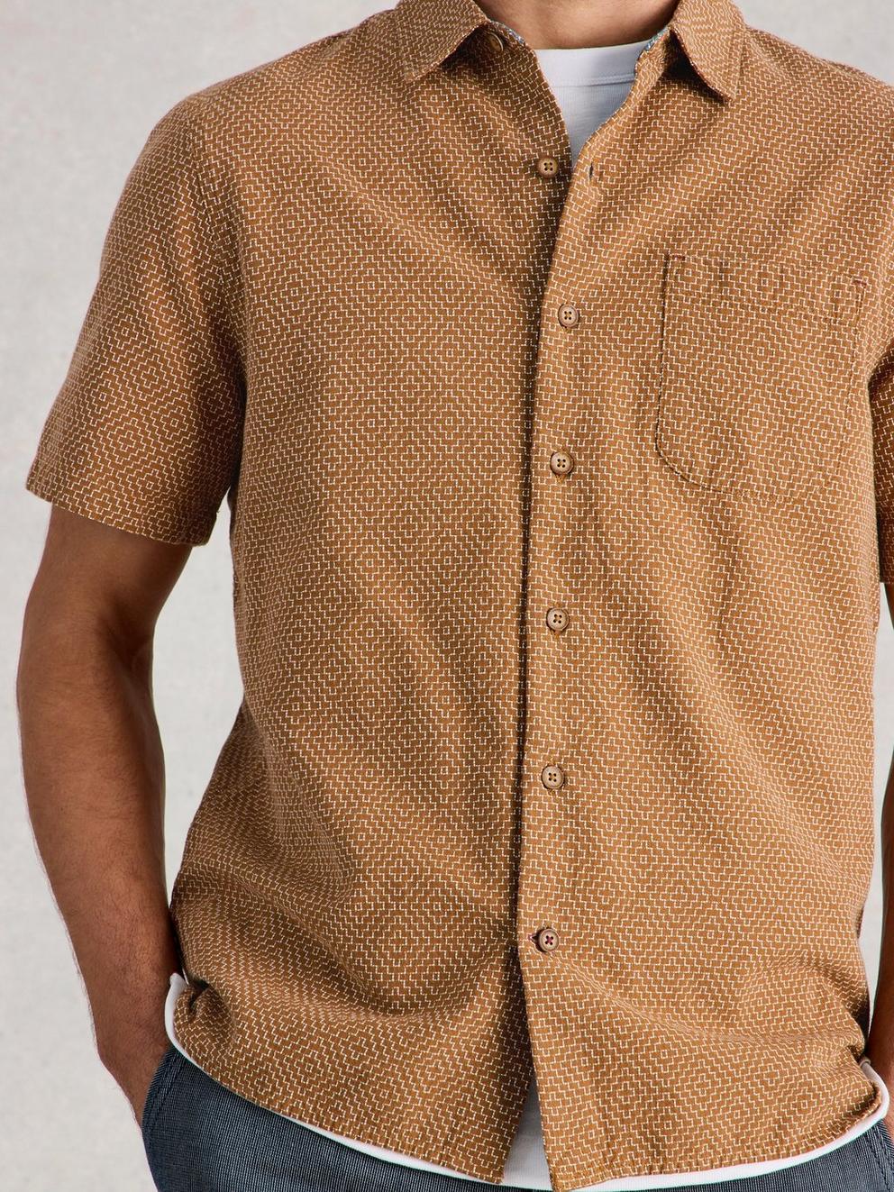 Tile Stitch SS Shirt