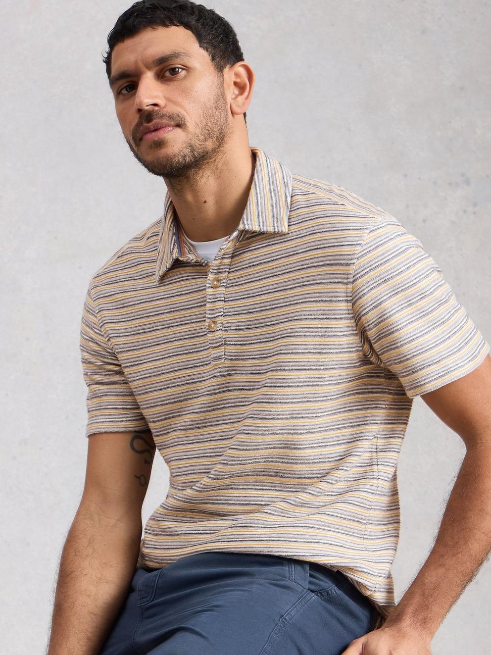 Hadley Stripe Polo
