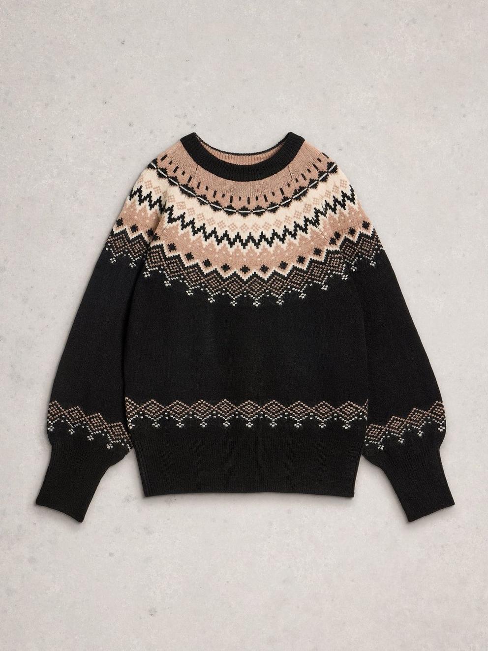 FAIRISLE CREW NECK JUMPER
