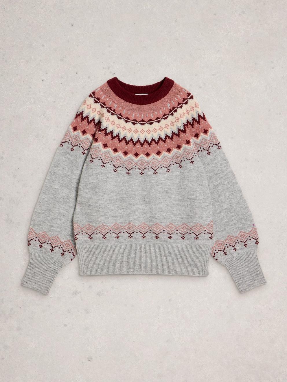 FAIRISLE CREW NECK JUMPER