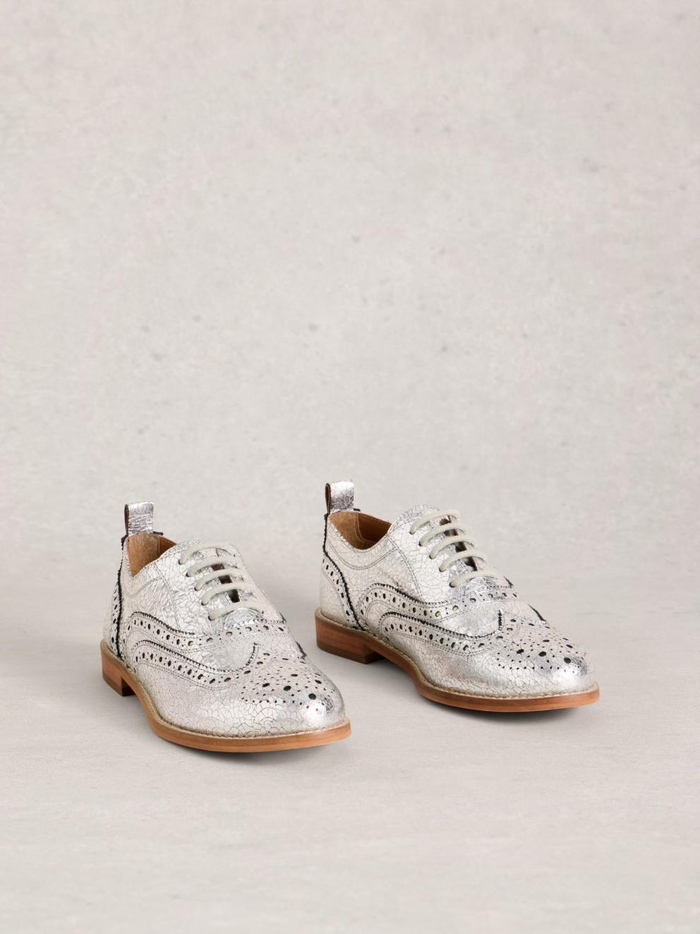 Thistle Lace Up Stitch Brogues
