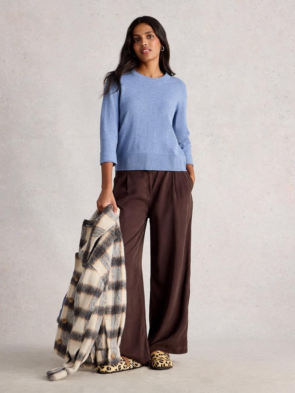 LOIS LINEN BLEND JUMPER