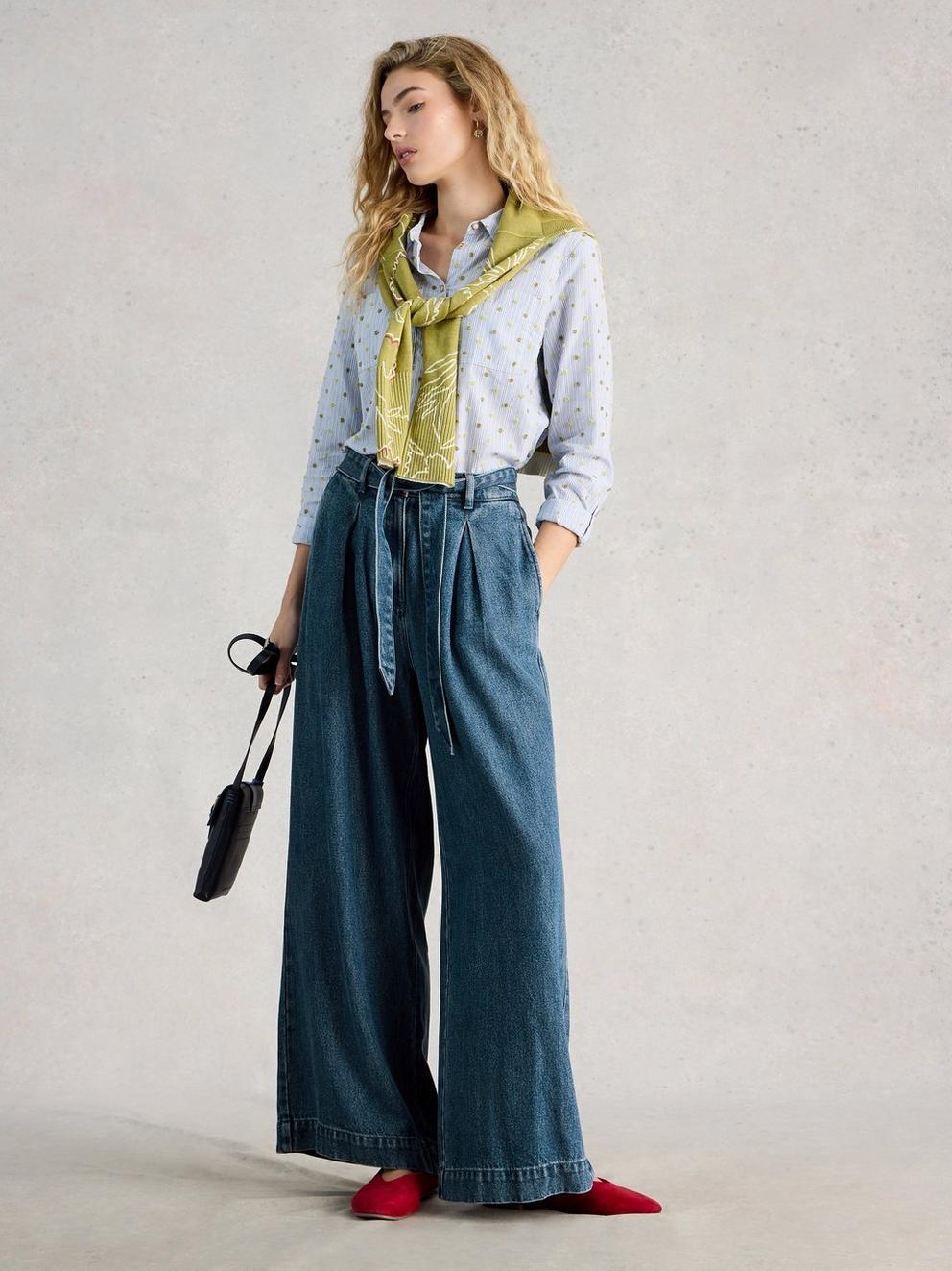 Lyle Wide Leg Jean