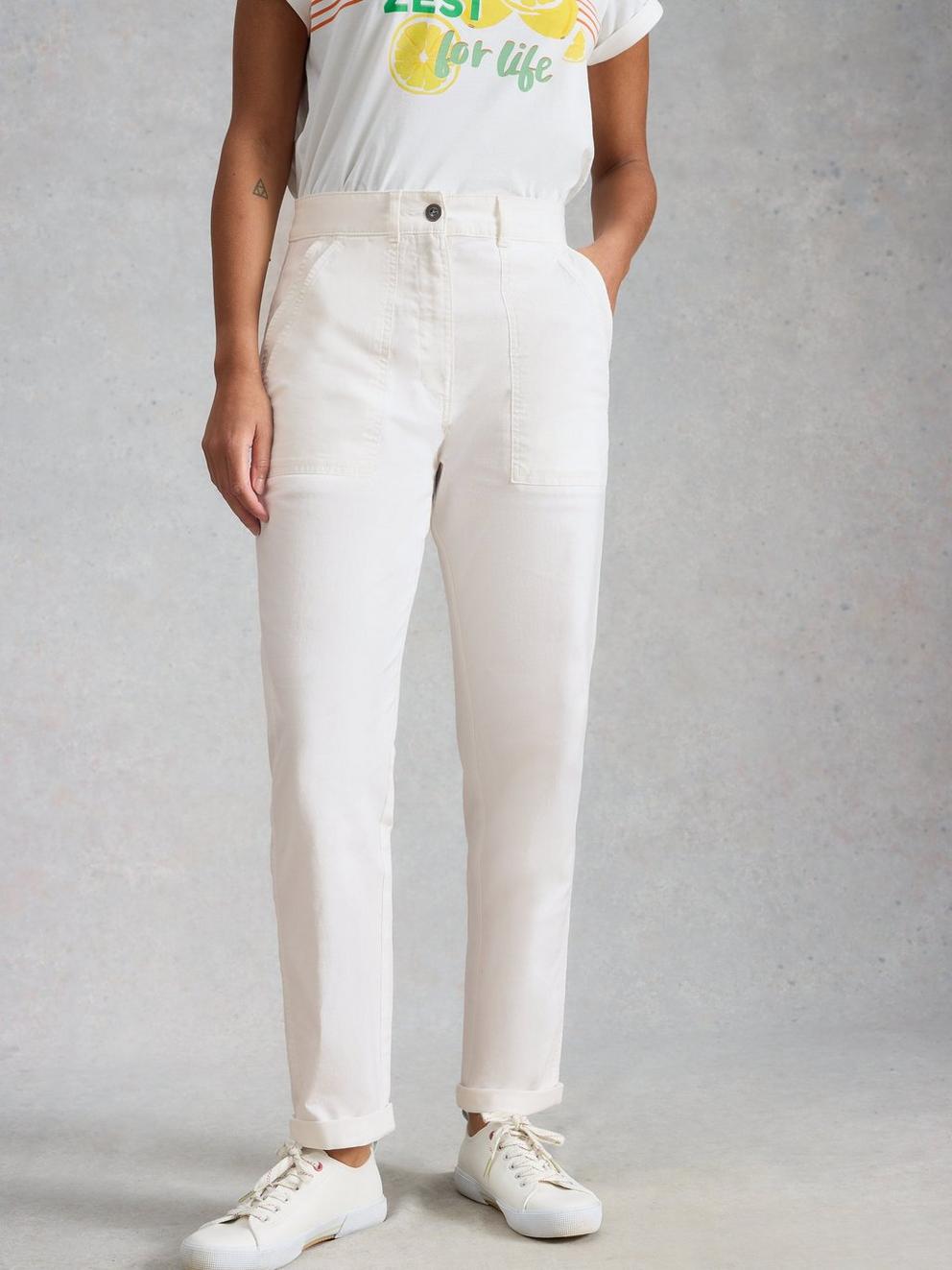 Twister Chino Ankle Length Trouser