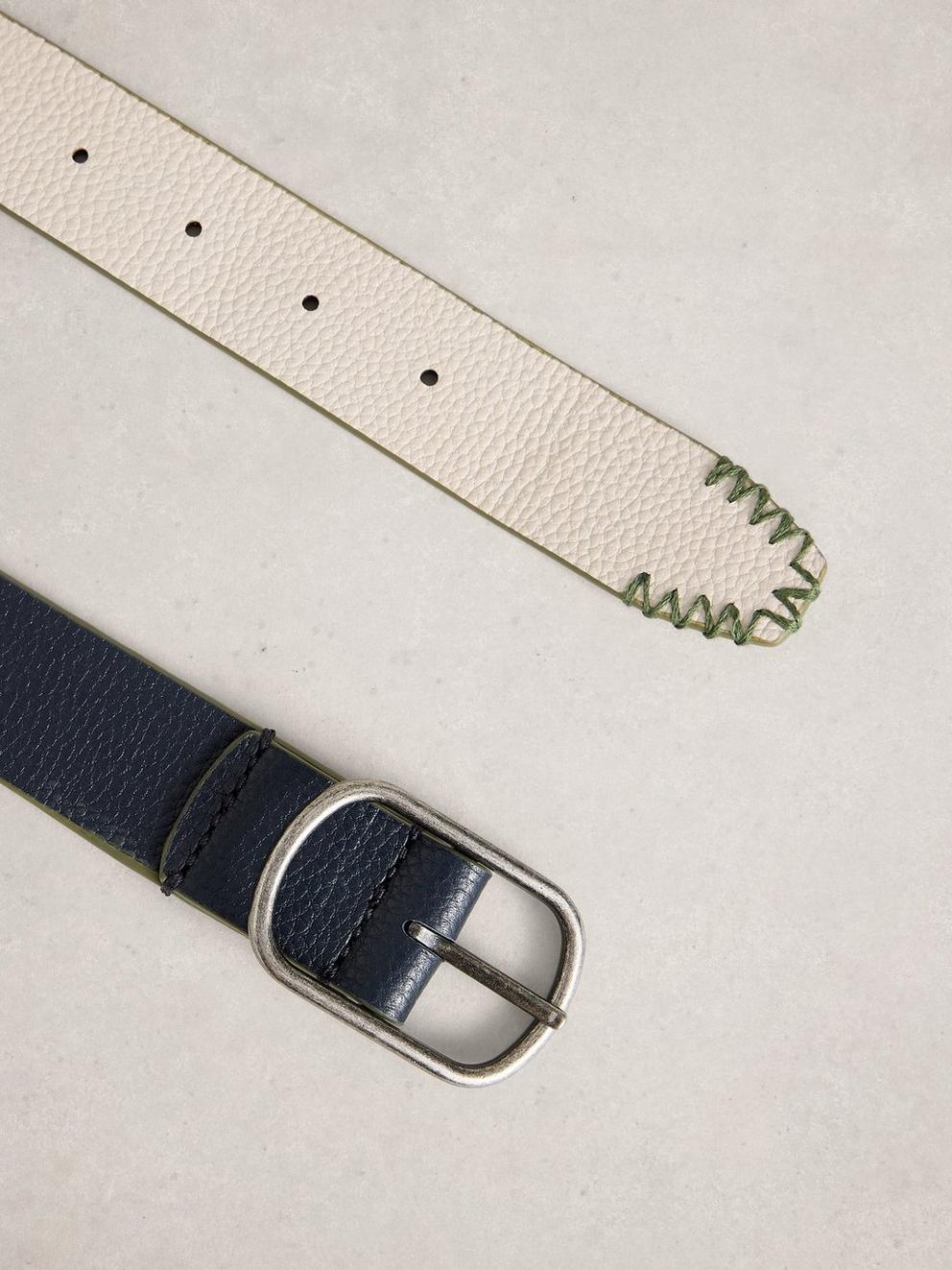Leather Reversible Belt