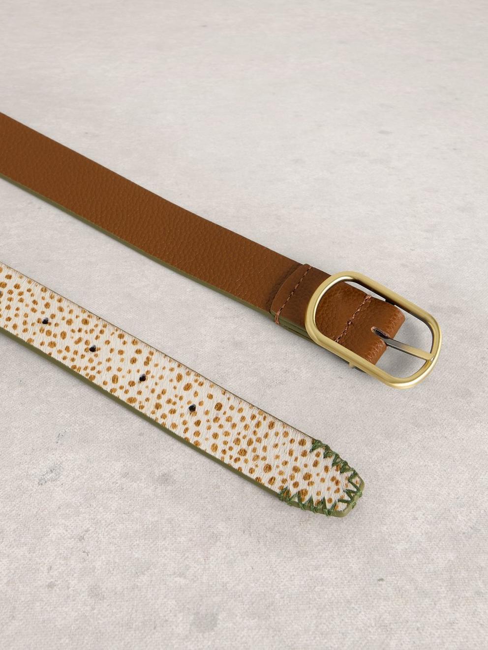 Leather Reversible Belt