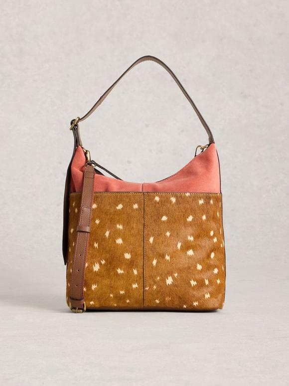 Sophia Leather Zip Crossbody