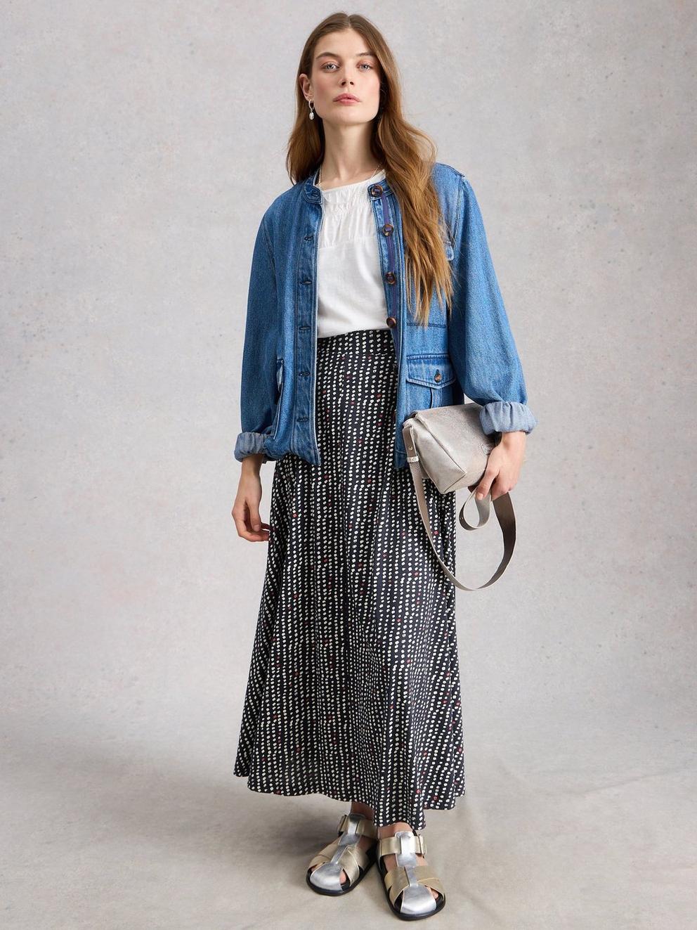 Jada Maxi Jersey Skirt