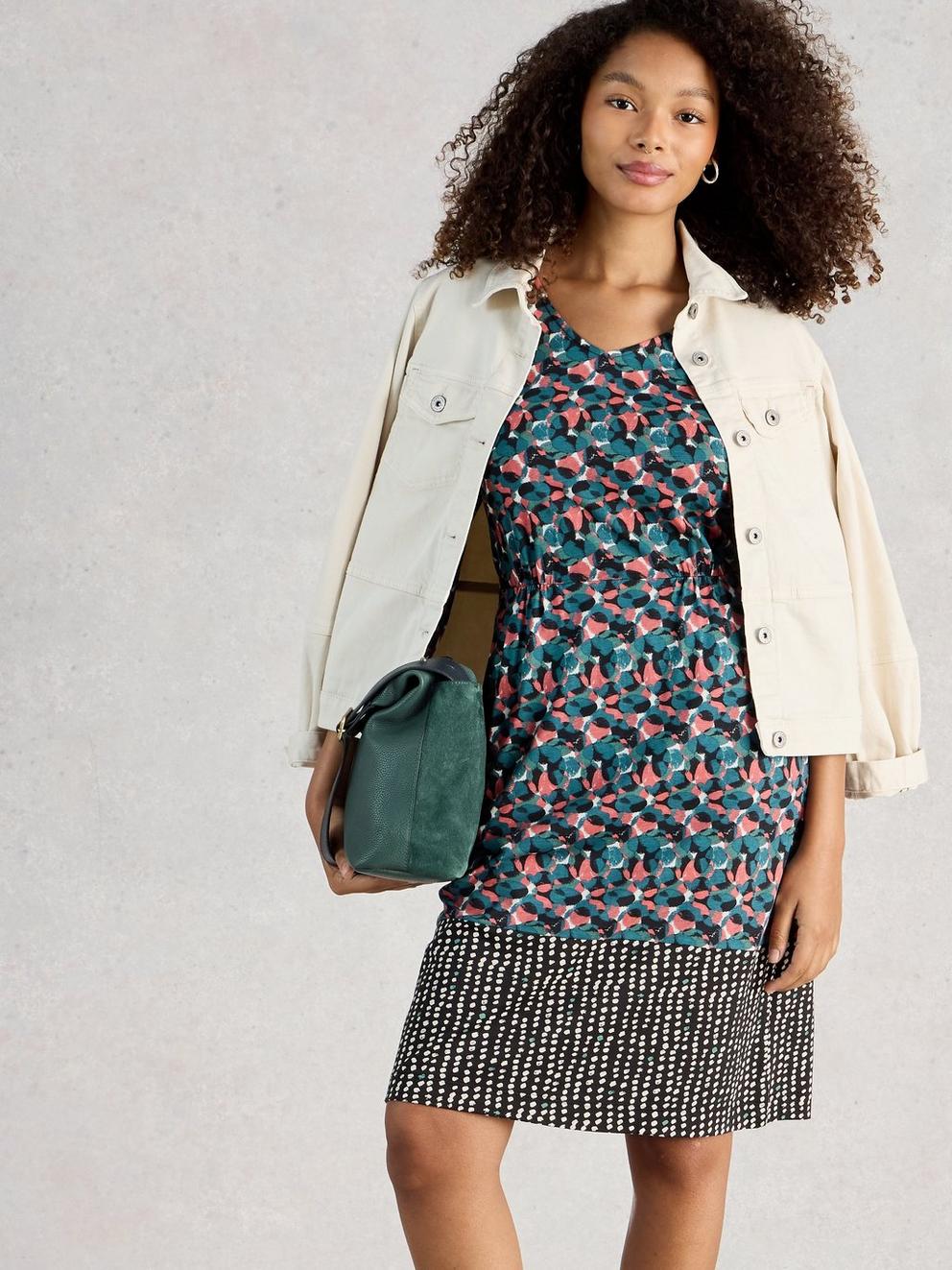 Tallie V Neck Dress Jersey