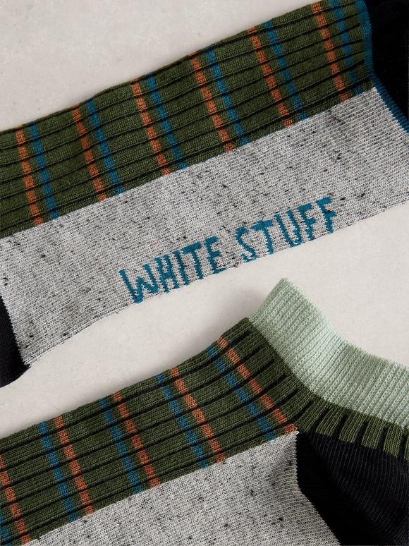 Stripe Trainer Sock