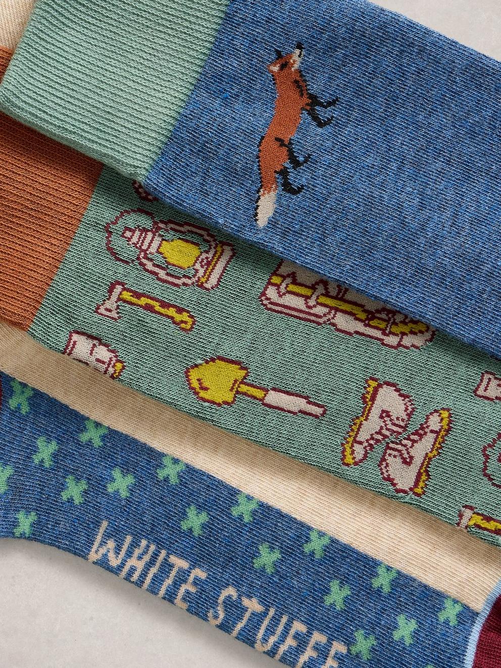 3PK Outdoor Adventure Socks