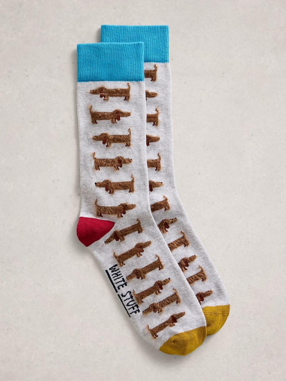 Fluffy Sausage Ankle Sock