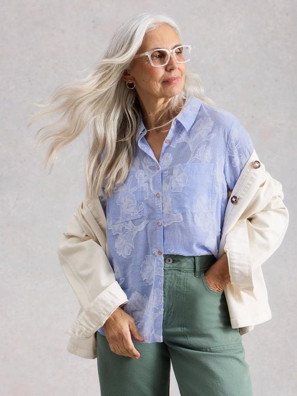 Sophie Jacquard Shirt