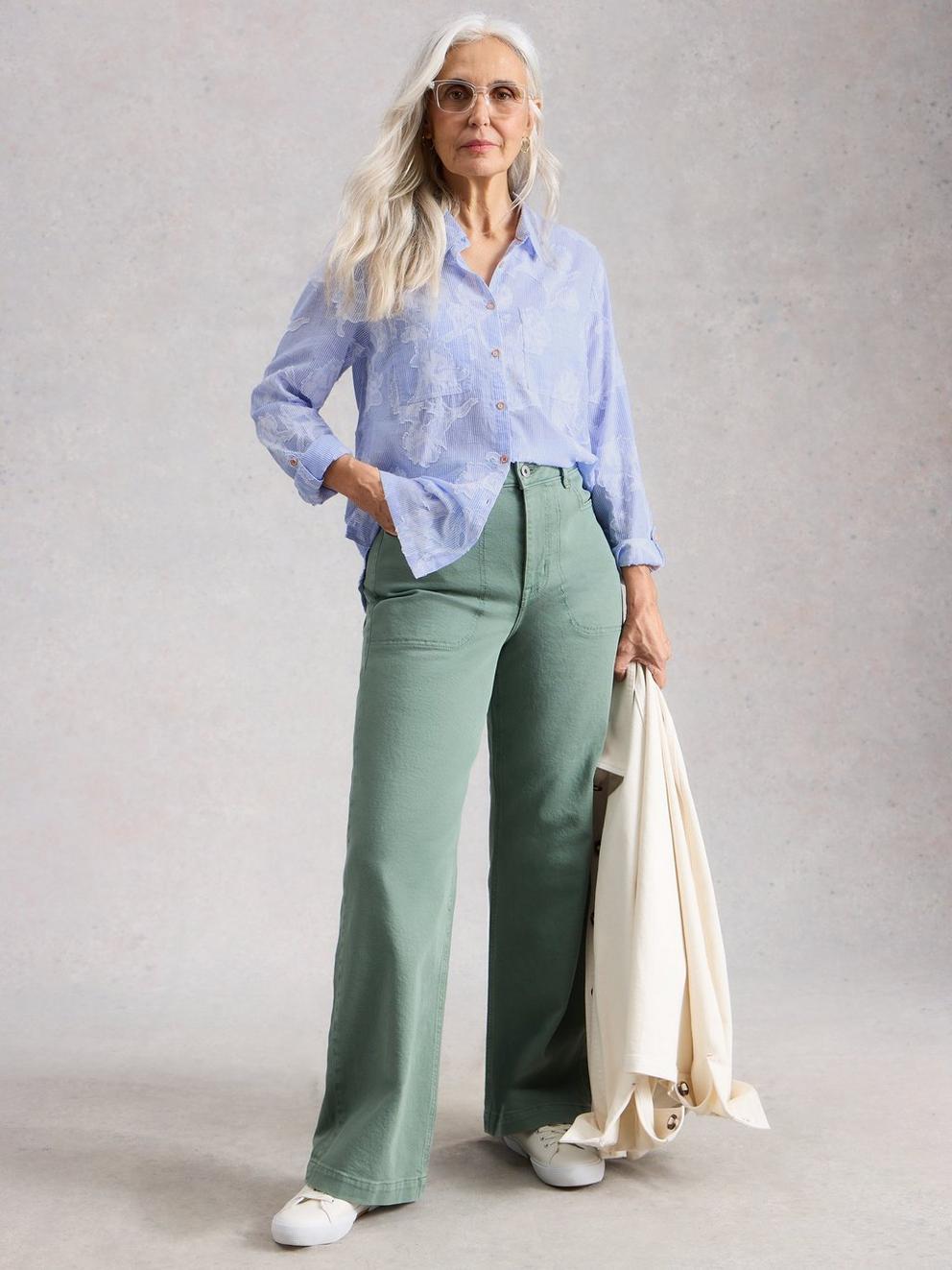 Sophie Jacquard Shirt