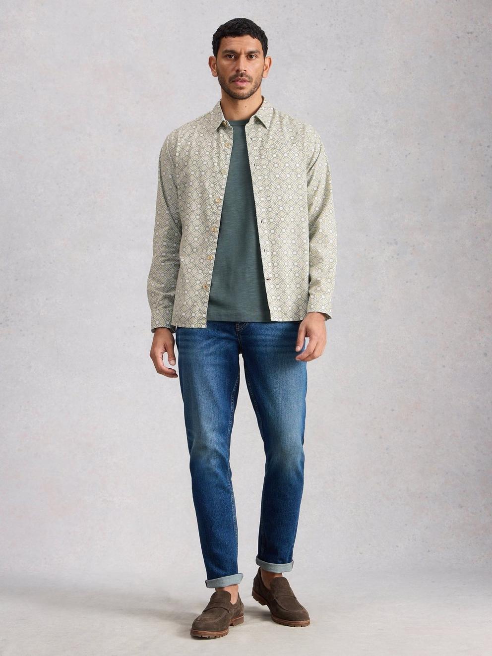 Finsbury Tile Print Shirt