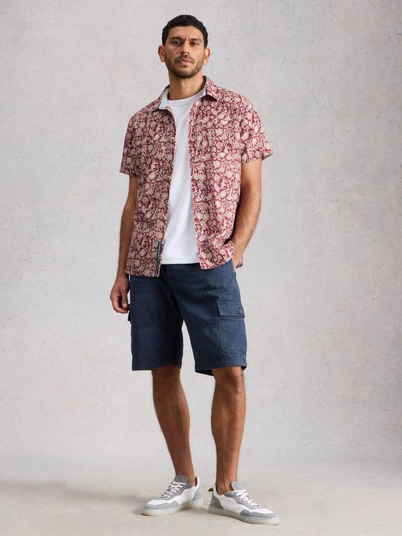 Finsbury SS Floral Print Shirt