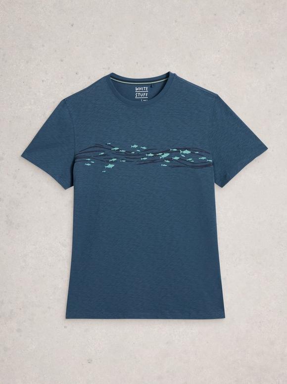 Abersoch Swim Fish Graphic Tee