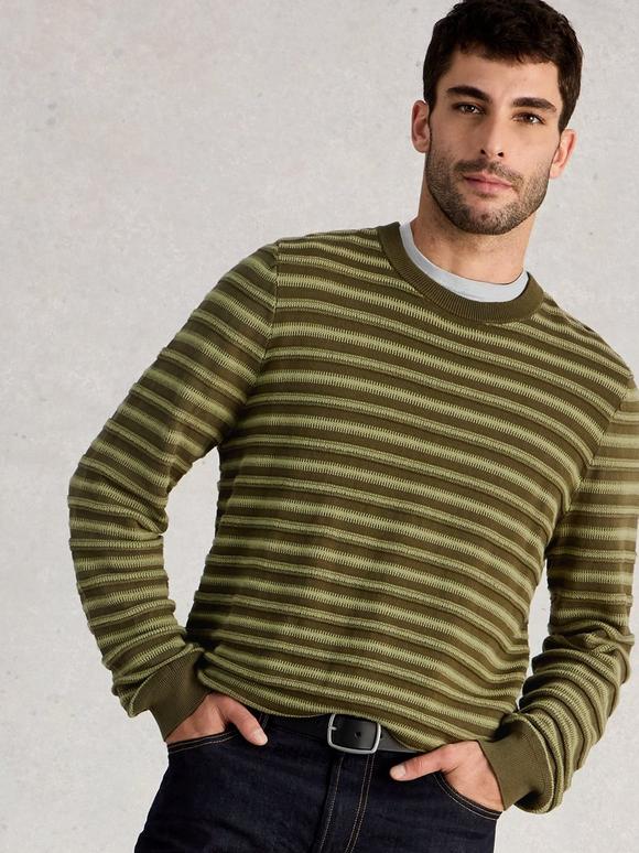 Attadale Crew Neck Stripe