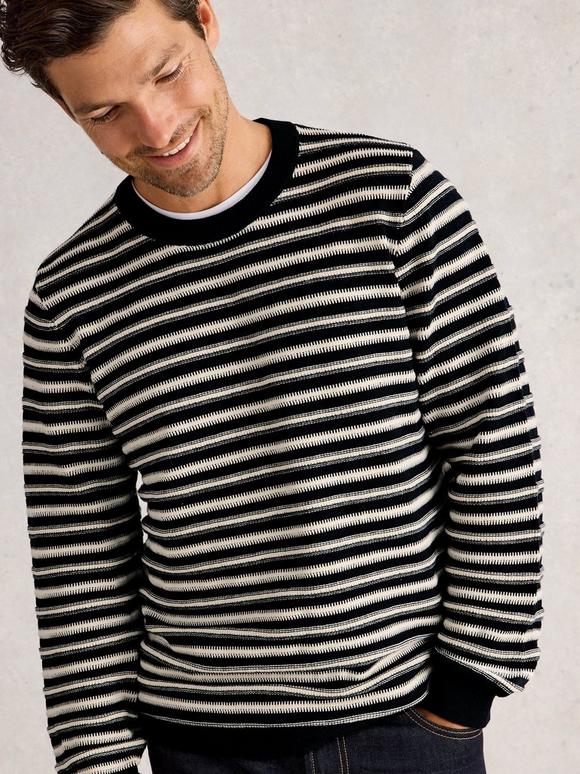 Attadale Crew Neck Stripe