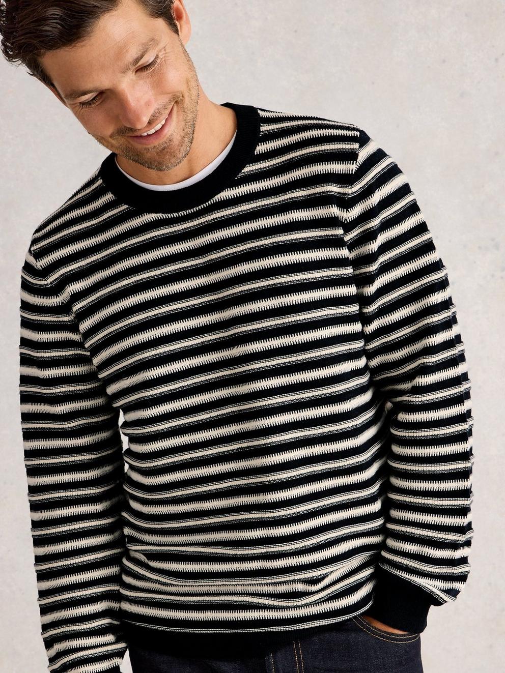 Attadale Crew Neck Stripe