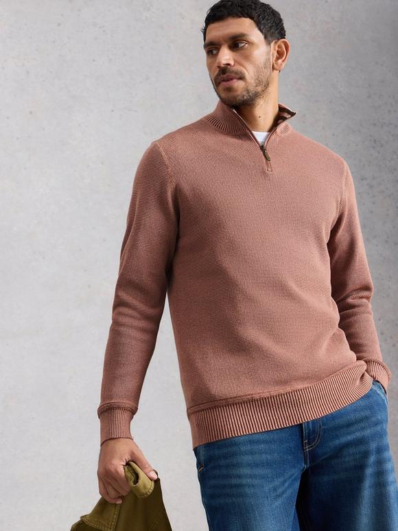 Mens Attadale Funnel Neck Jumper