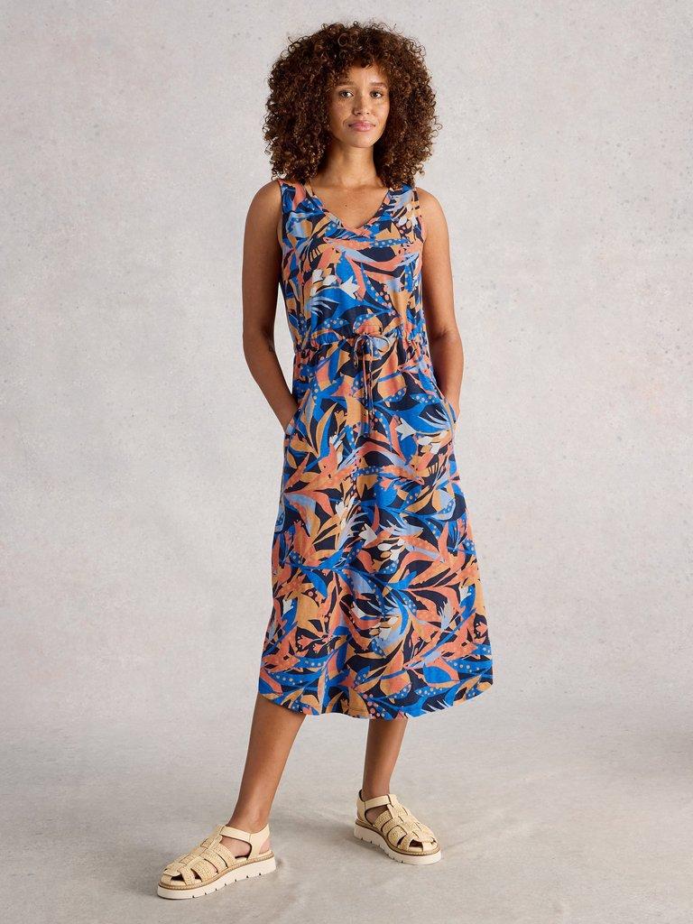 Lilly Beach Dress in PINK MULTI | White Stuff