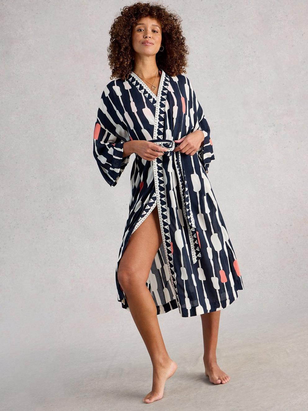 Poppy Cover Up Kimono