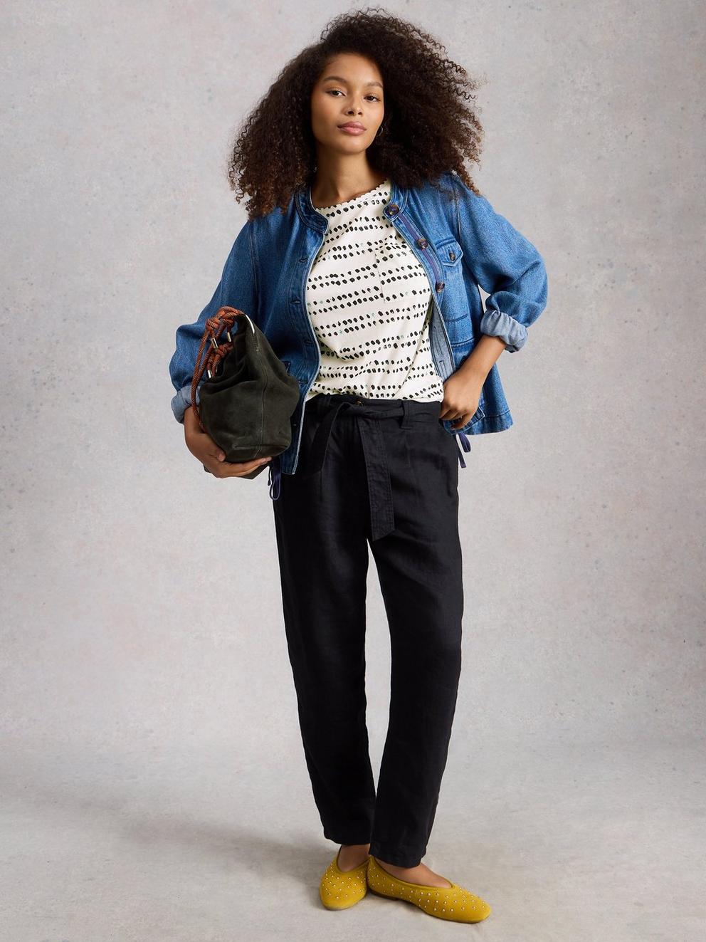 DEMI CREW NECK DOLMAN TOP