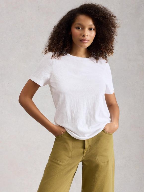 CLARA CREW NECK SHORT SLEEVE TEE