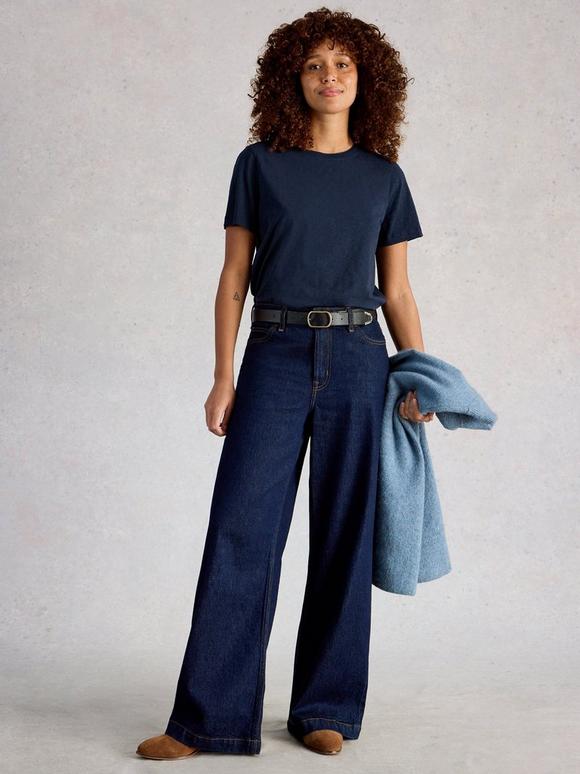 CLARA CREW NECK SHORT SLEEVE TEE