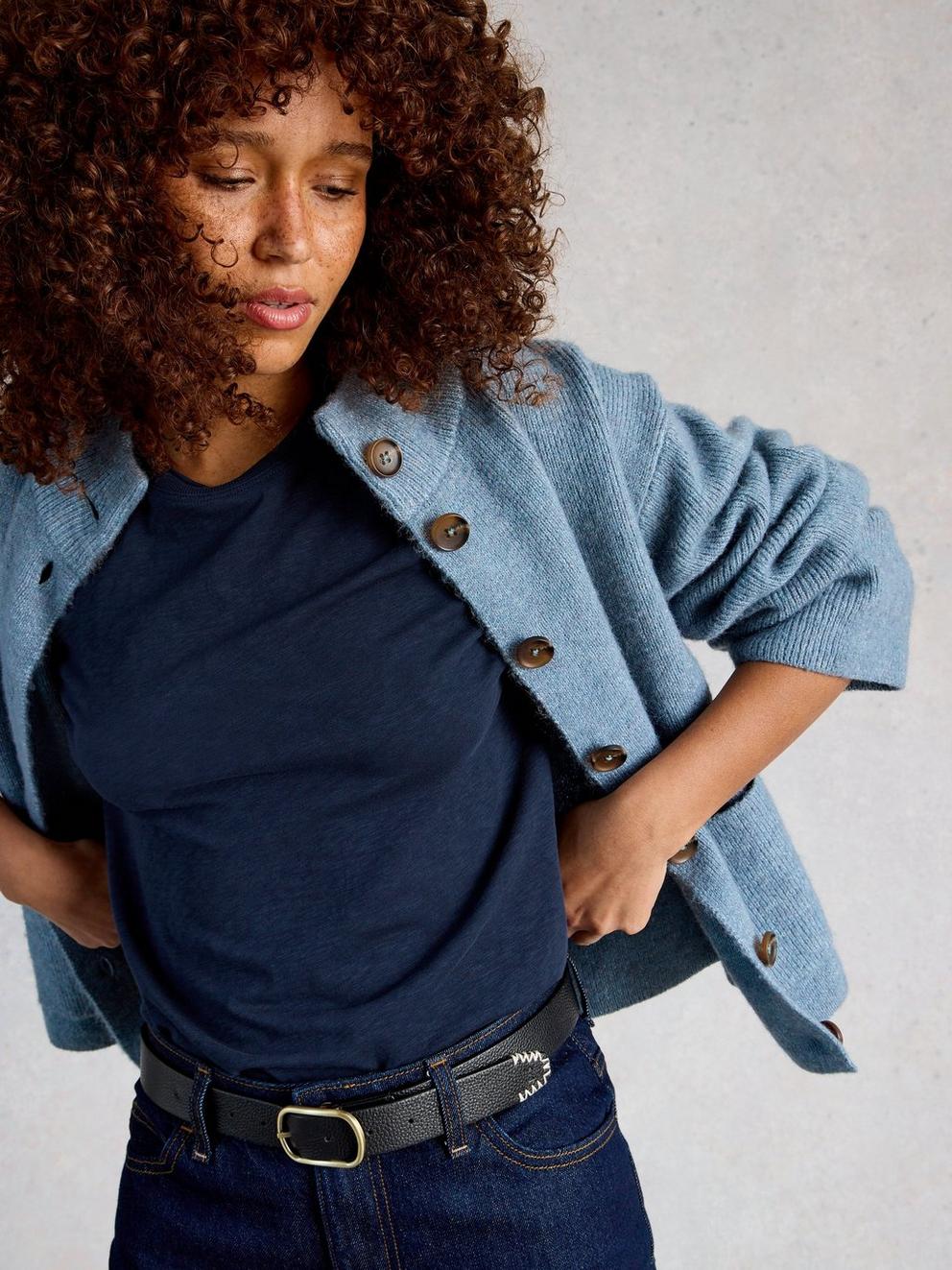 CLARA CREW NECK SHORT SLEEVE TEE