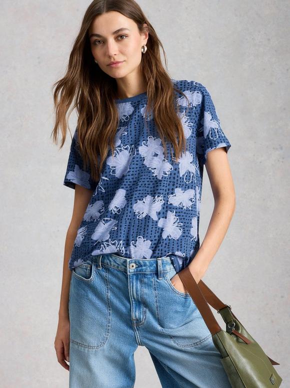 CLARA CREW NECK SHORT SLEEVE TEE