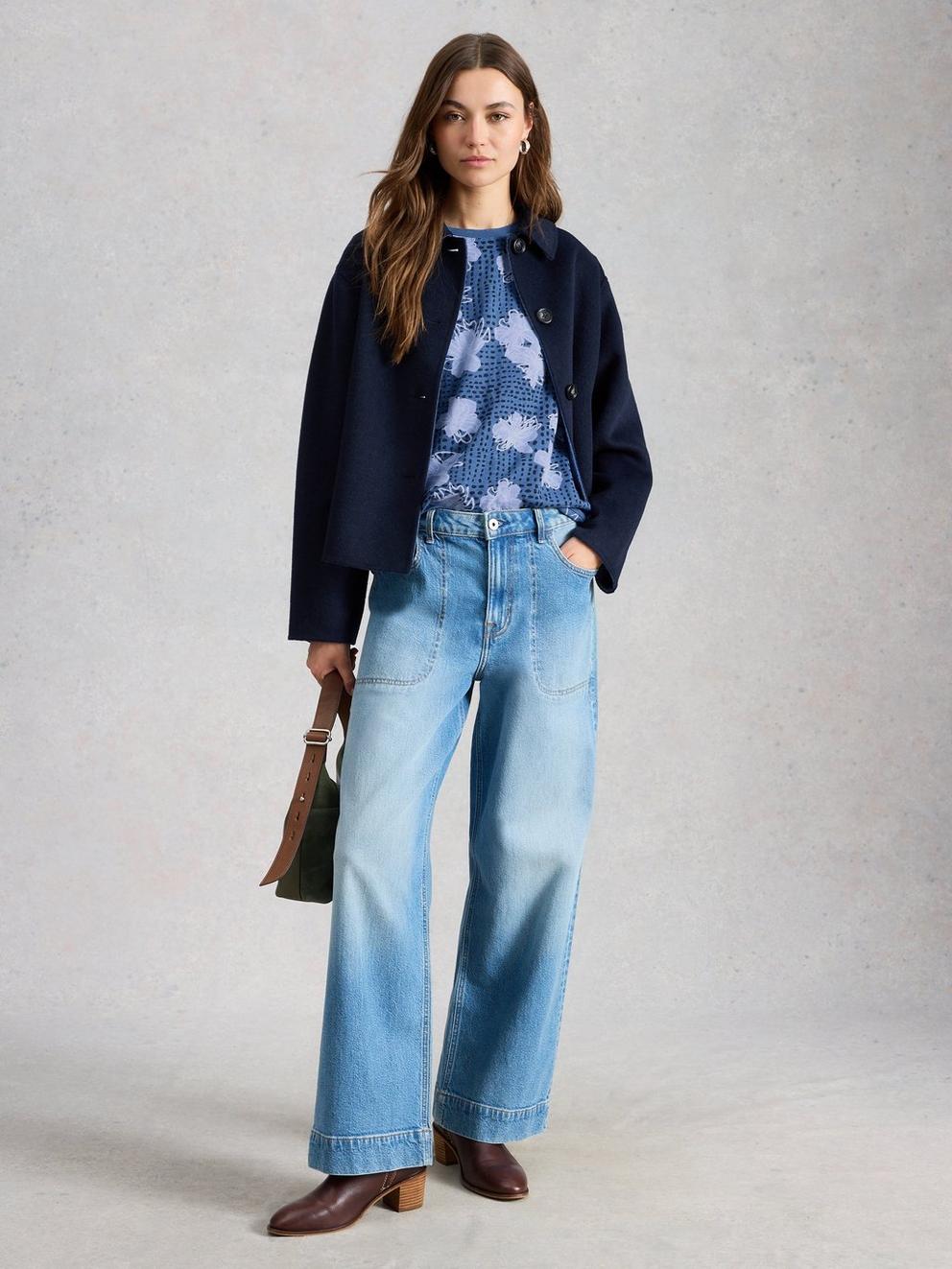 CLARA CREW NECK SHORT SLEEVE TEE