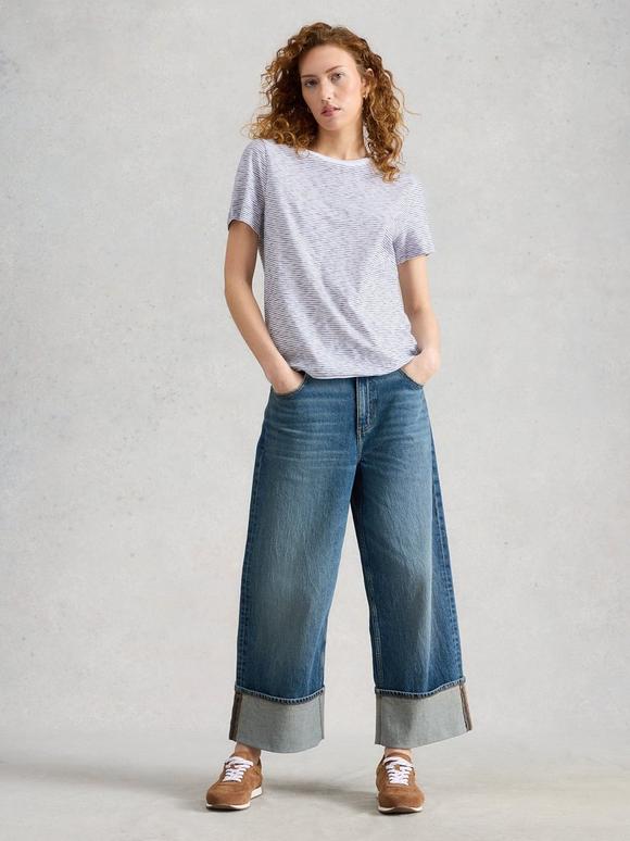 CLARA TEXTURE SHORT SLEEVE TEE