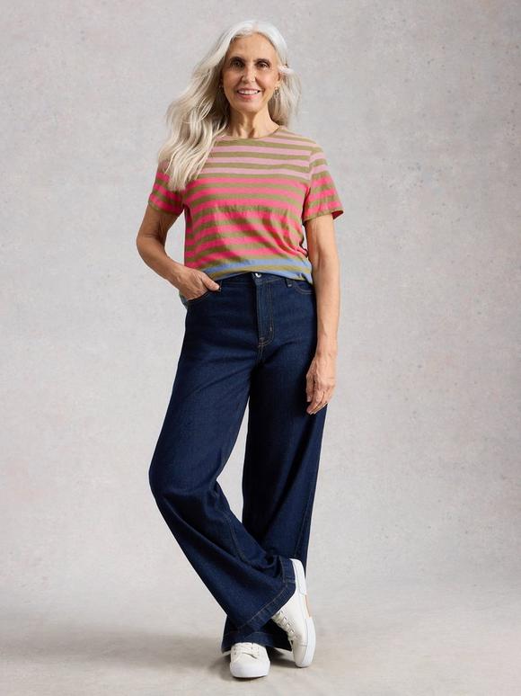 ABBIE STRIPE T-SHIRT