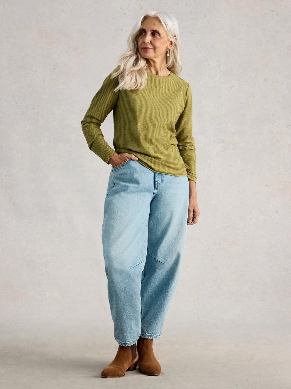 CLARA TEXTURE LS TEE