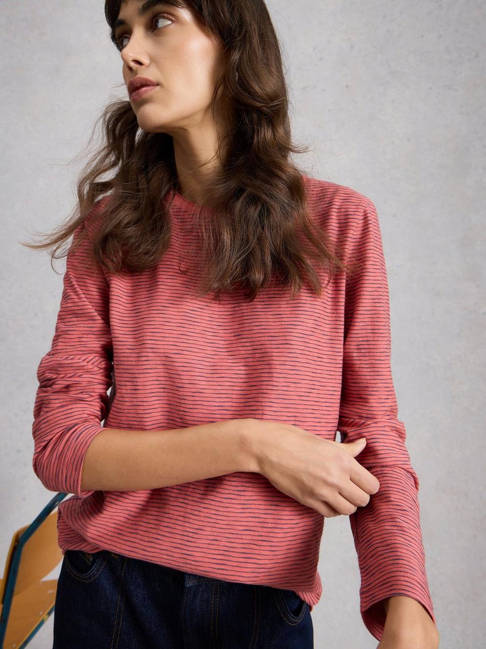 CLARA TEXTURE LS TEE