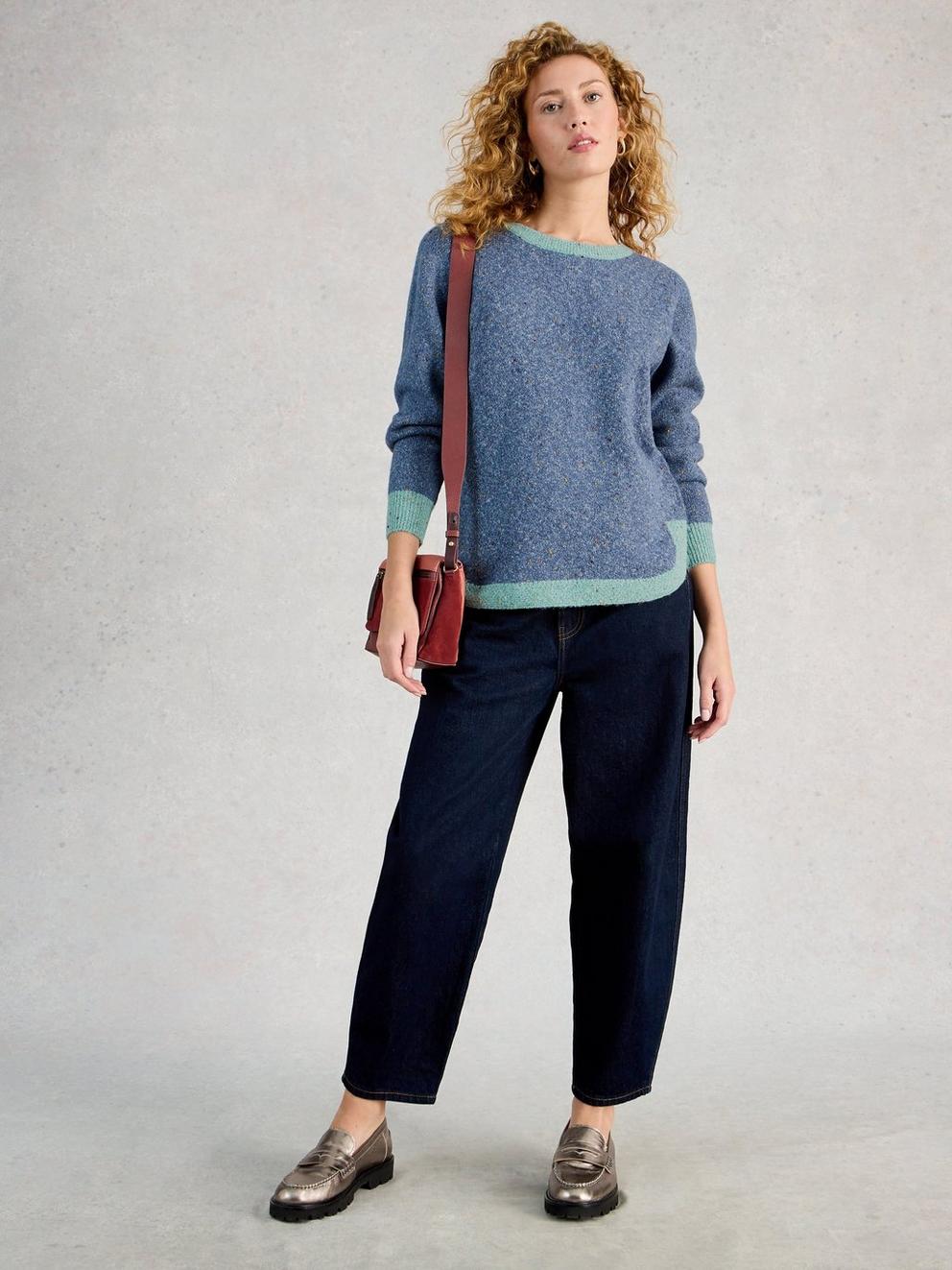 TALIA CREW NECK NEP JUMPER