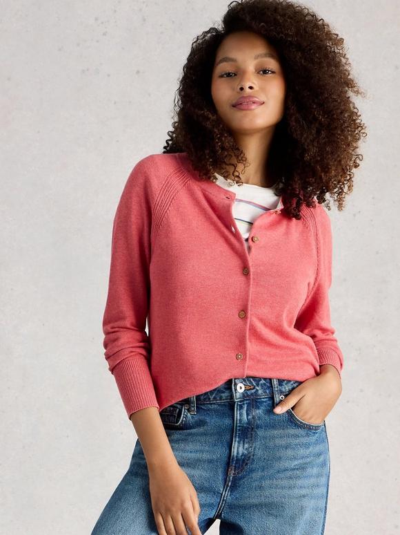 WOMENS LULU CREW NECK CARDI